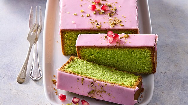 Pistáciový chlebíek