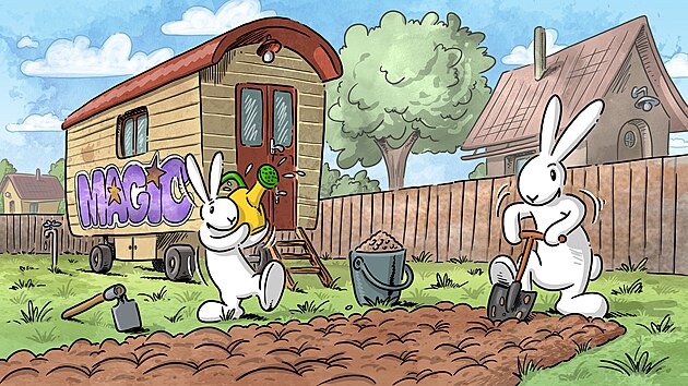 Oblíbení králíci v novém animovaném filmu Bob a Bobek na stop Mrkvojeda