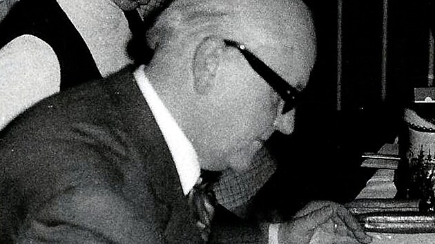 Spisovatel Eduard Petika v 70. letech.