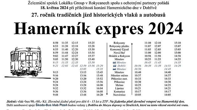 Plakt akce Hamernk Express 2024