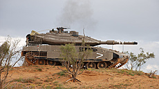 Izraelský tank Merkava 4