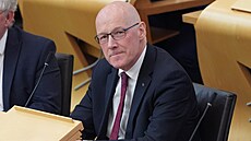 Favorit na post nového pedsedy Skotské národní strany John Swinney (30. dubna...