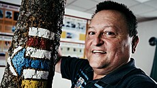 Pavel P�ílepek, expert na turistické zna�ení