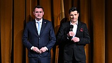 Hejtman Libereckého kraje Martin Pta (vlevo) a námstek primátora pro kulturu,...