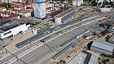 Nové vlakové nádra�í ve Vsetín� (kv�ten 2024)