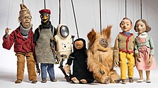 Snímek z loutkového filmu Velký pán