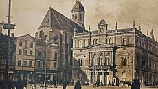 Novorenesanní vzhled opavského divadla v období 1883 a 1948. (7. kvtna 2024)