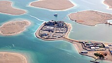 Dubajské souostroví The World Islands (19. �ervna 2020)