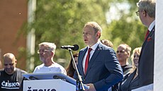 Hnutí ANO zahájilo ve Zlíně kampaň do europarlamentu. U mikrofonu je trojka... Hnutí ANO zahájilo ve Zlíně kampaň do europarlamentu. U mikrofonu je trojka...