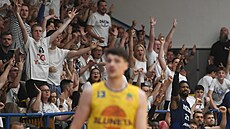 2.5. 2024, BK SLuneta Ústí - BK Dín., 1. semifinále play off basketbalové...