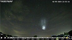 Objekt zachytila webkamera slovenských meteorolog�.