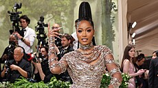 Keke Palmerová na Met Gala v New Yorku (6. kv�tna 2024)