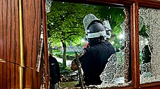 Newyorská policie vyklidila v noci na st�edu budovu Kolumbijské univerzity, kde...