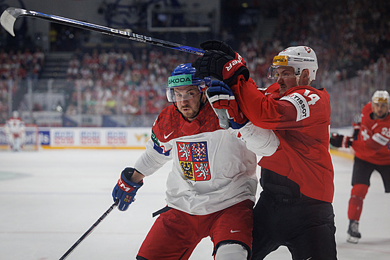 Ond�ej Beránek podstupuje souboj s Deanem Kukanem ze �výcarska.