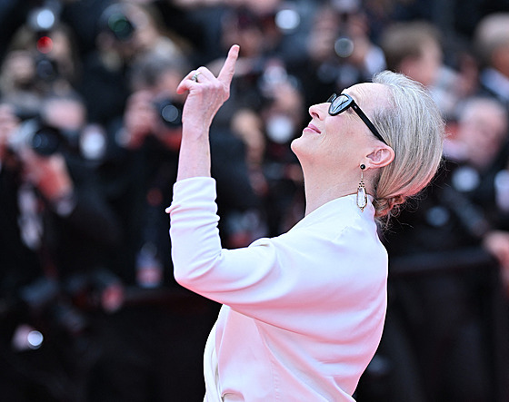 Americká hereka Meryl Streepová na zahájení filmového festivalu v Cannes (14....