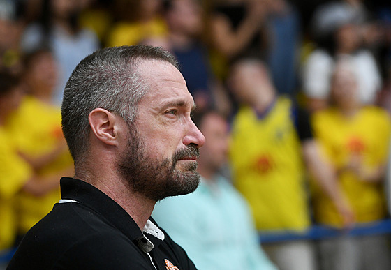 Sluneta Ústí - BK Dín, 7. zápas semifinále play off NBL. Dojatý ústecký éf...