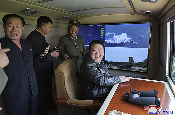 Severní Korea provedla zkou�ku odpalu taktické balistické st�ely do Japonského...