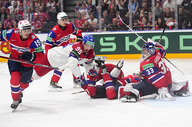 Oznámkujte české hokejisty za výkon proti Norsku ve skupině na MS