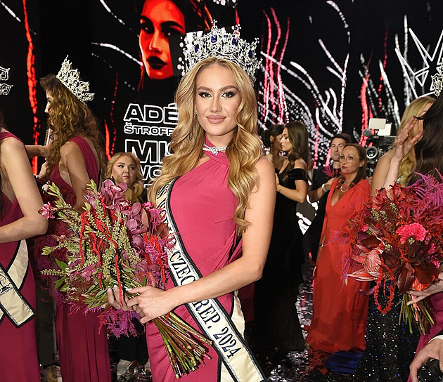 Miss Czech Republic 2024 se stala studentka Adéla Štroffeková z Prahy