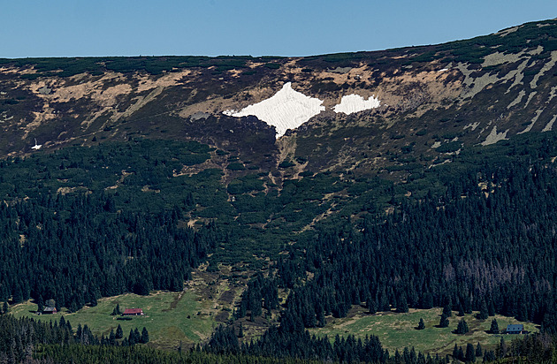 Na krkonošské Mapě republiky jsou čtyři metry sněhu, má téměř ideální tvar