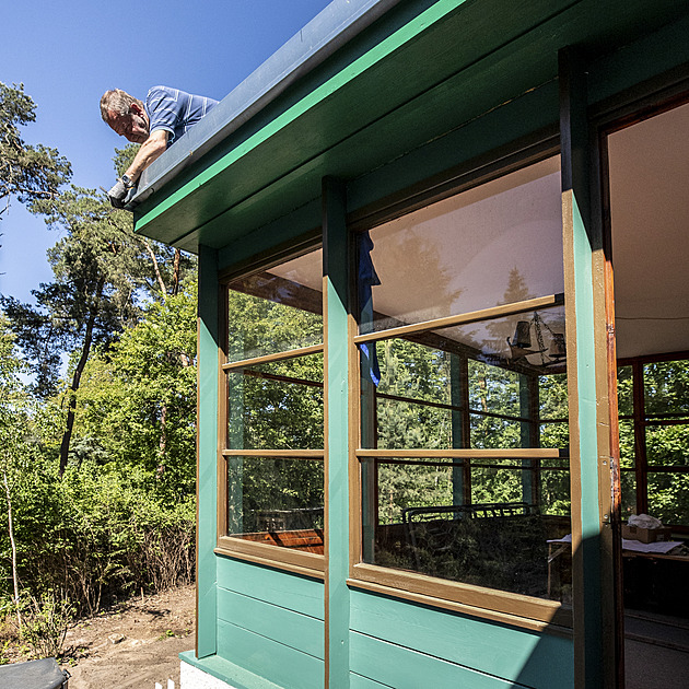 Hrabalova chata se stala kulturní památkou, má tak ochranu i pro další generace