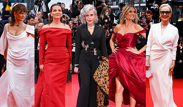 Móda z Cannes: Sexy nohy Klumové, Christensenová ukázala plný dekolt