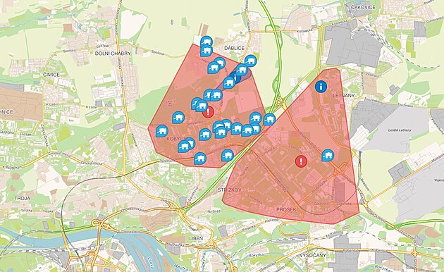 Havárie potrubí odízla desítky tisíc obyvatel Prahy od vody. (15. kvtna 2024)