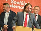 Mstostarosta Krome Karel Holk pi pedstavovn kandidt SOCDEM do...