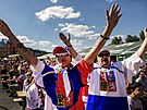 Skandovalo se peván ei do toho. Lidé si zápas i sluníko uívali.(15....