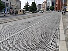 st olomouck tdy Svobody ek kvli zvlnn vozovky pedldn.