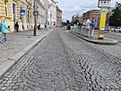 st olomouck tdy Svobody ek kvli zvlnn vozovky pedldn.