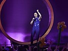 Vystoupení lotyského zpváka Donse ve finále Eurovize (11. kvtna 2024)