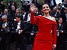 Juliette Binoche na zahájení filmového festivalu v Cannes (14.kvtna.2024)