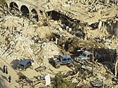 Íránsko-irácká válka (22. záí 1980 - 20. srpna 1988). Msto Ahváz zniené po...