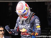 Max Verstappen, vítz Velké ceny Emilia Romagna