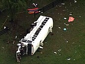 Pi nehod autobusu na Florid zemelo osm lidí