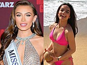 Miss USA 2023 Noelia Voigtová a Miss Teen USA 2023 UmaSofia Srivastava