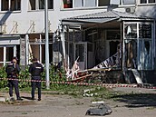 Následky ostelování ruského Belgorodu. Ruské úady z útoku viní Ukrajinu. (9....