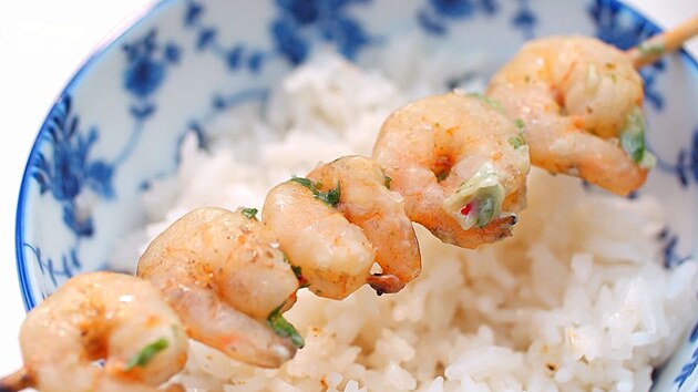 Krevety Viery s Davidem