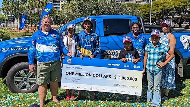 Australsk� ryb�� si vyt�hl z vody rybu za milion dolar�