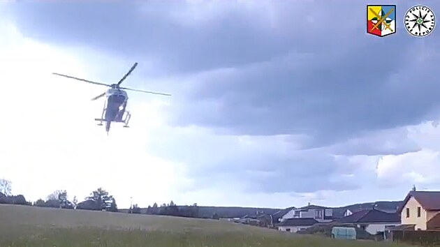 Batole musel do nemocnice transportovat vrtulnk