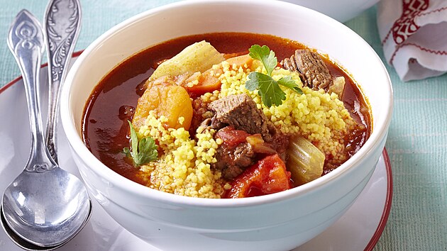 Marocká zeleninová polévka