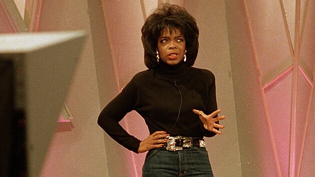 Oprah Winfreyov po tekut diet v roce 1988