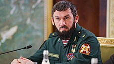 Bývalý �éf �e�enského parlamentu Magomed Daudov na archivním snímku 