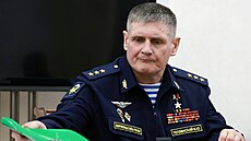 Velitel výsadkových vojsk Michail Teplinskij (15. kvtna 2024)
