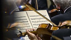 lenové Berlínských filharmonik pi zahajovacím koncert Praského jara 2024