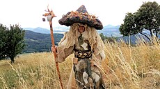 Libor Pisklák v kostýmu Stedohoe, postavy, kterou sám vymyslel.