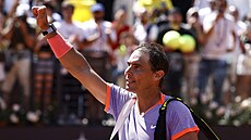 panlský tenista Rafael Nadal se louí s turnajem v ím po poráce ve druhém...