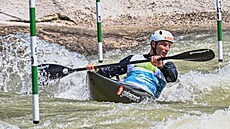 Vít P�indi� p�i kvalifikaci mistrovství Evropy