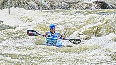 Ji�í Prskavec v pe�ejích tacenského kanálu